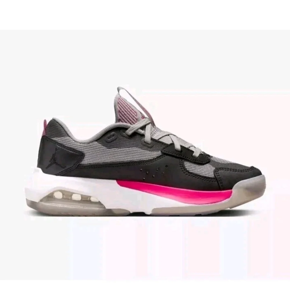 New Womens 12 Nike Jordan Air 200E Medium Grey Pink Prime Shoes DH7381-080